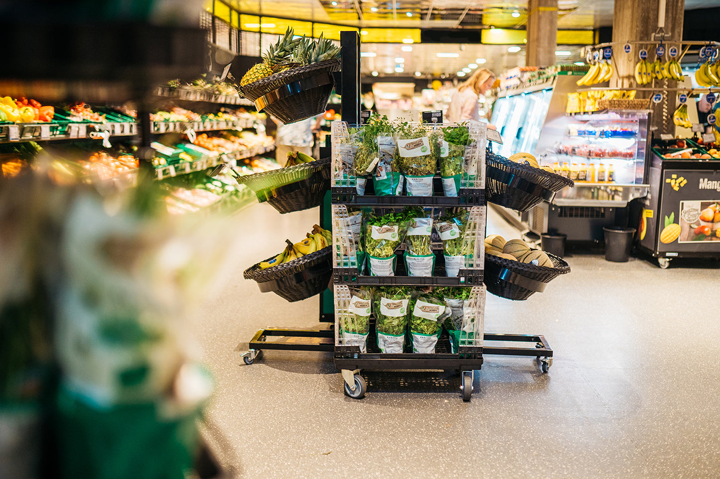 Flex Shelf closed (set of 3 attachments and 1 trolley)