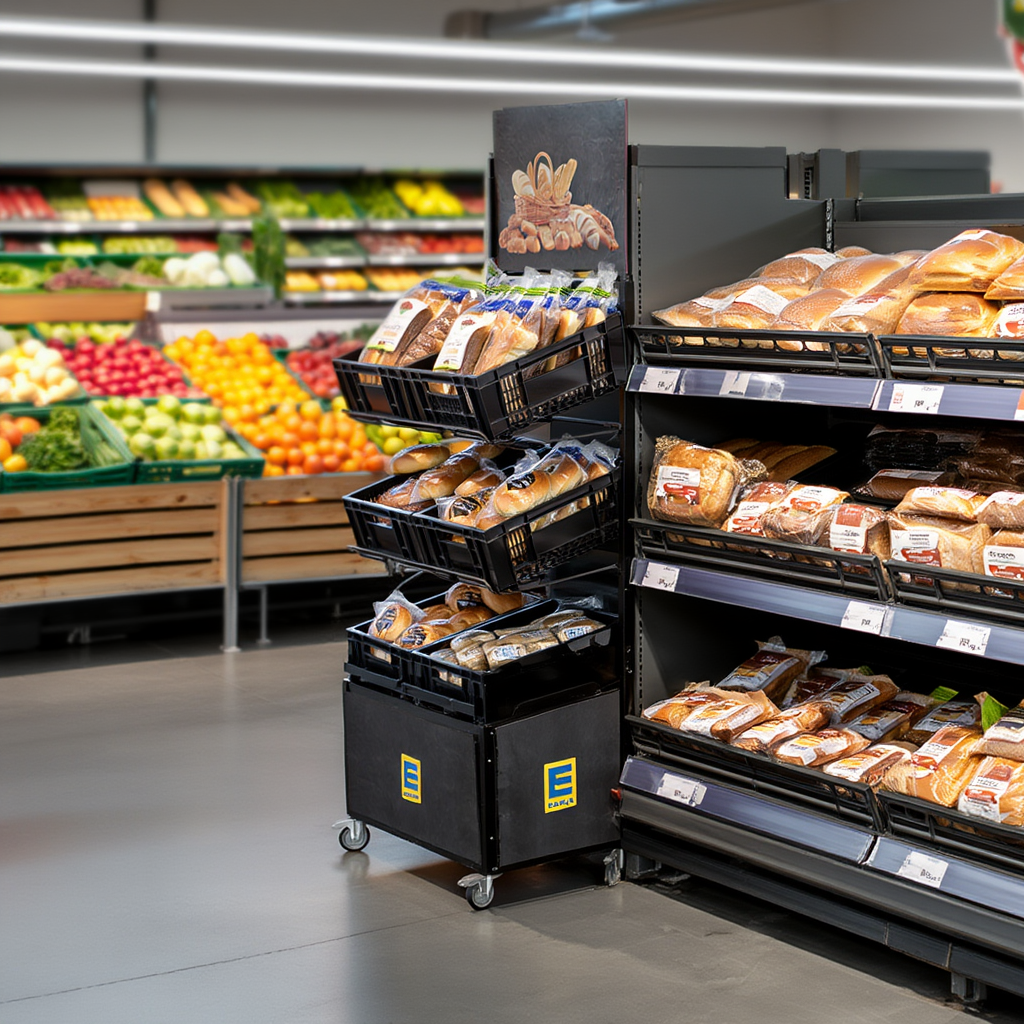 Mobiler Verkaufsständer CONCEPT, Brot