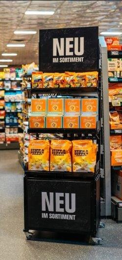 Hartschaumplatten für 75er - Smart-Displays schwarz Schieferoptik