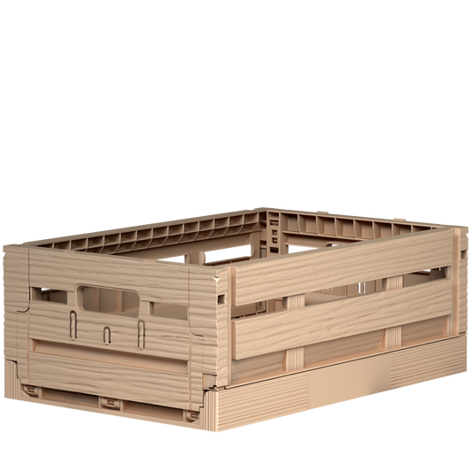 Klappbox in Holzoptik 20x30x11 cm