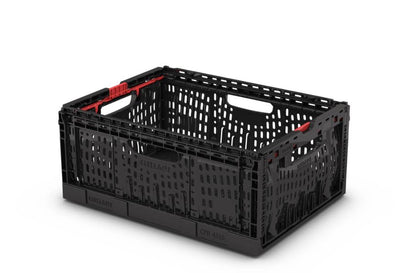 Klappbox schwarz 40x30x16 cm