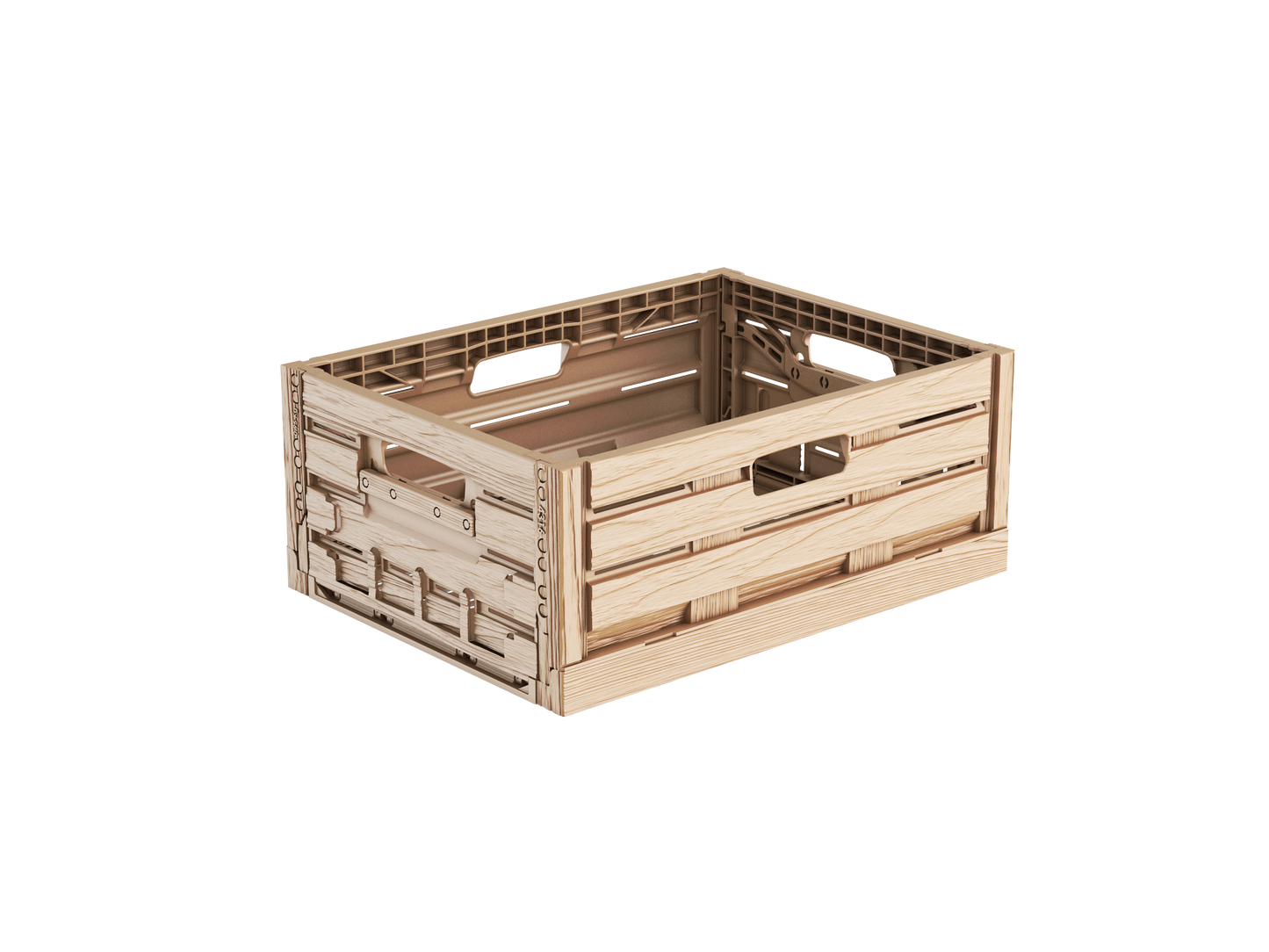 Klappbox in Holzoptik 40x30x16 cm