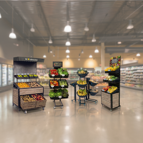 Mob. Präsentationsinsel - Marktstand