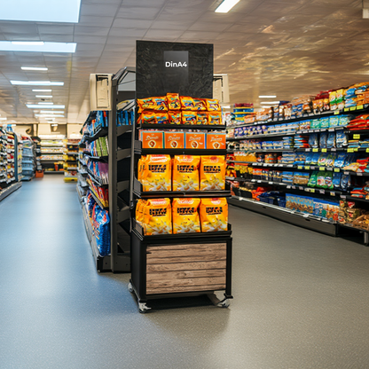 Mobiler Verkaufsständer Concept Trockensortiment