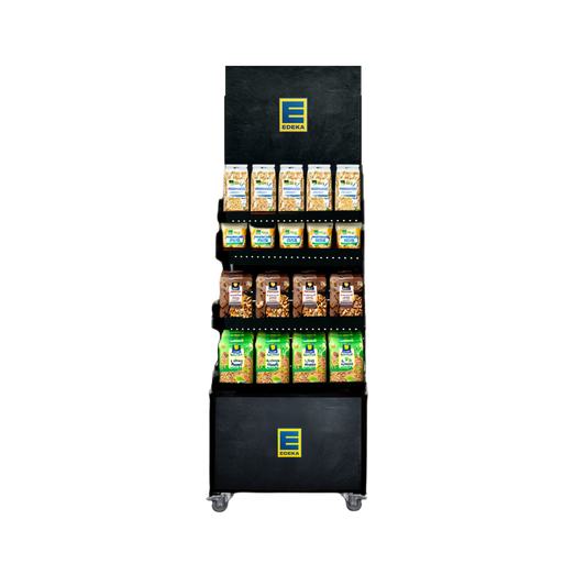 Mobiler Verkaufsständer Concept, Trockensortiment (für Wand-Platzierungen)