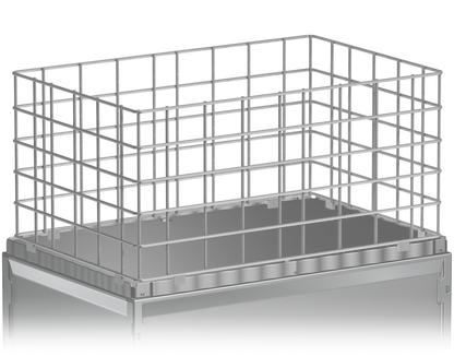 Metallkorb 59x39x30 cm