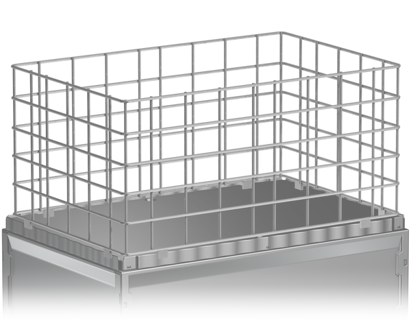 Metallkorb 59x39x30 cm