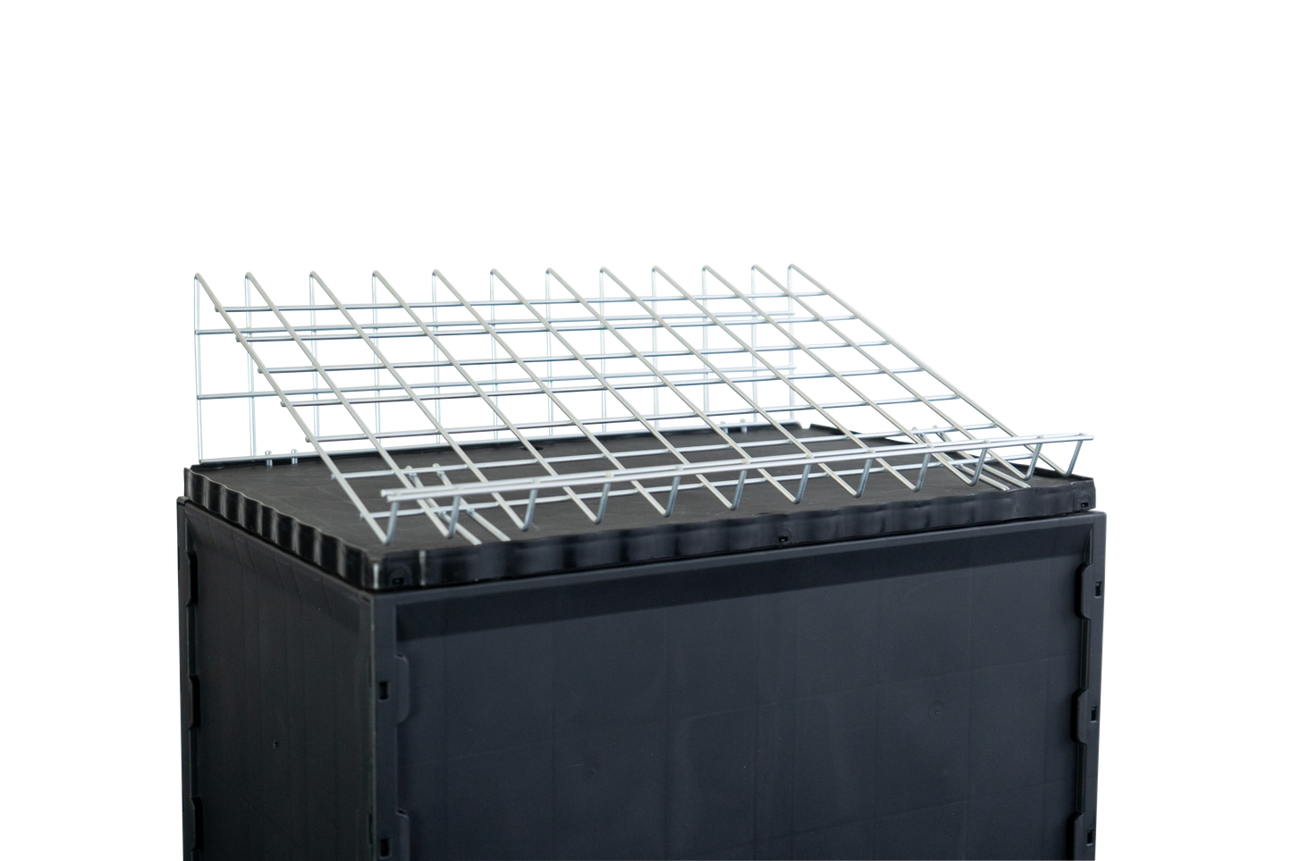 Smart-Display schwarz 55 cm ohne Logo/Druck mit Rollen