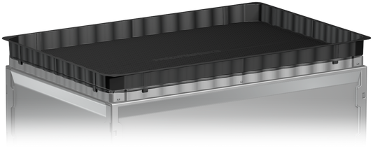 Blumenwanne schwarz 600 x 400 mm