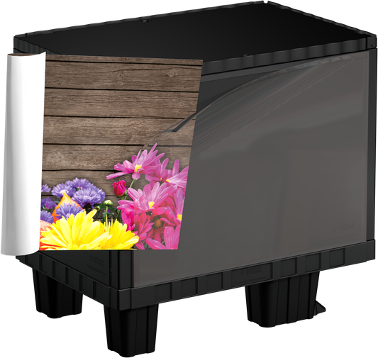 Magnetfolie V Profil für Smart-Display 55 cm