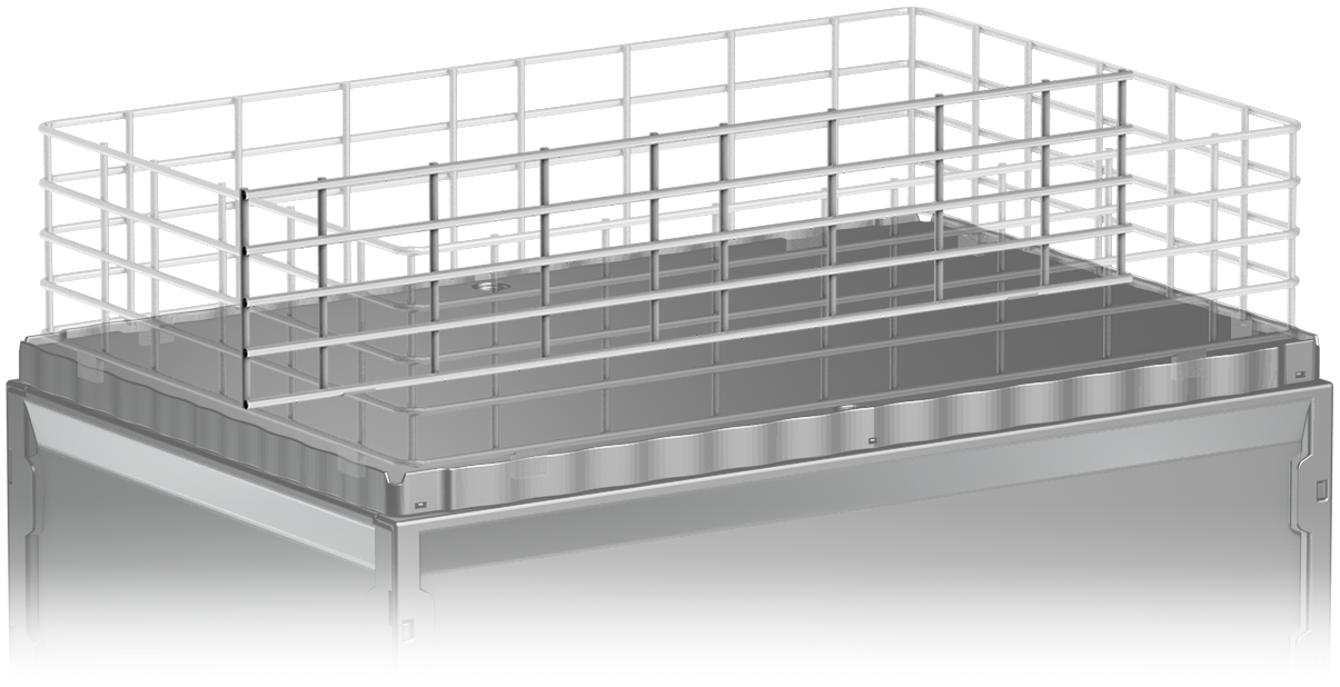 Metallabtrenner, klein 39x15 cm