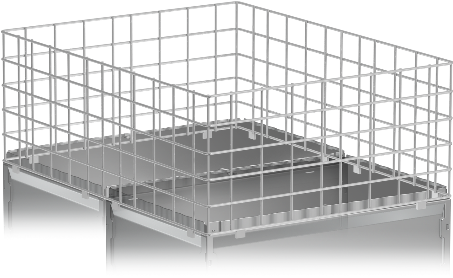 Metallkorb 79x59x15 cm