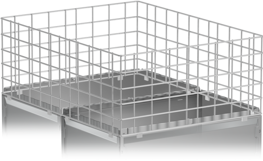Metallkorb 79x59x15 cm