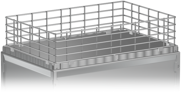 Metallkorb 59x39x15 cm