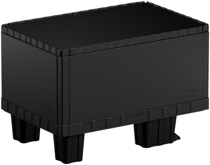 Smart-Display schwarz 40 cm ohne Logo/Druck auf Kufen