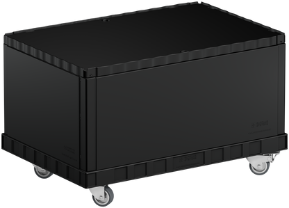 Smart-Display schwarz 40 cm ohne Logo/Druck auf Rollen