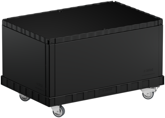 Smart-Display schwarz 40 cm ohne Logo/Druck auf Rollen