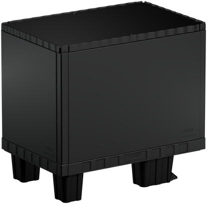 Smart-Display schwarz 55 cm ohne Logo/Druck mit Kufen