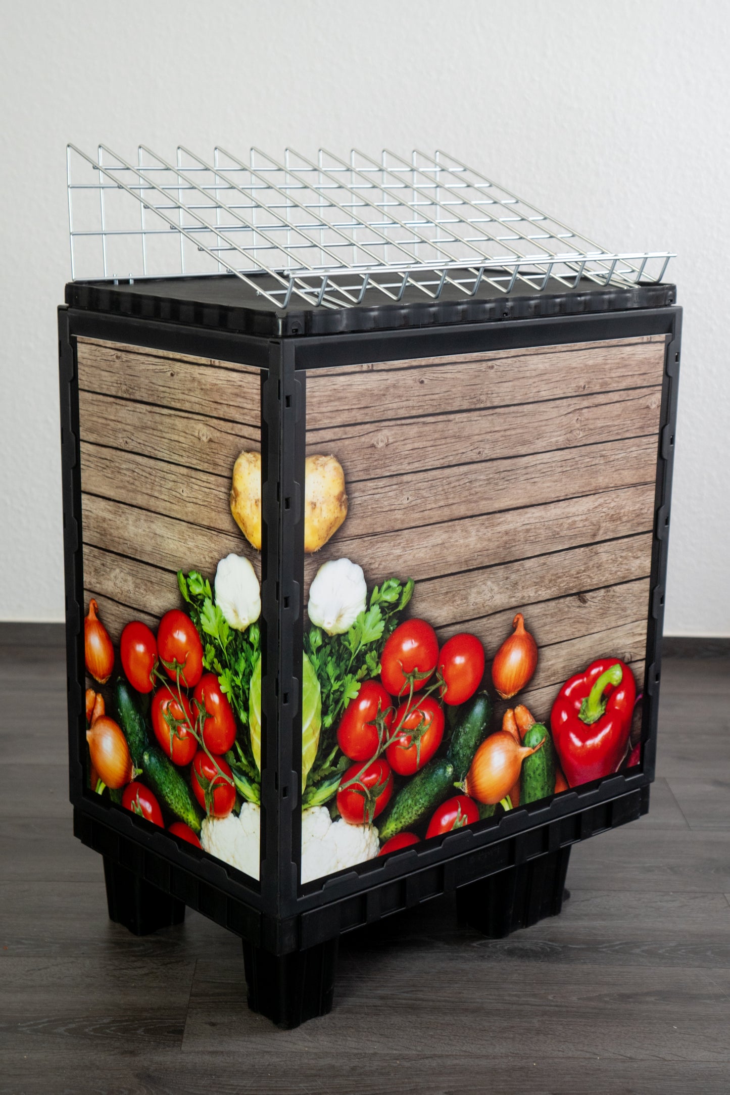 Promotion-Einschieber schmal "Obst & Gemüse" 2er-Set / 35,0x53,5 cm