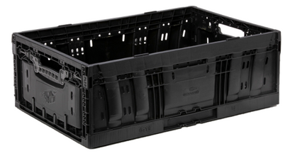 Klappbox schwarz 60x40x19 cm